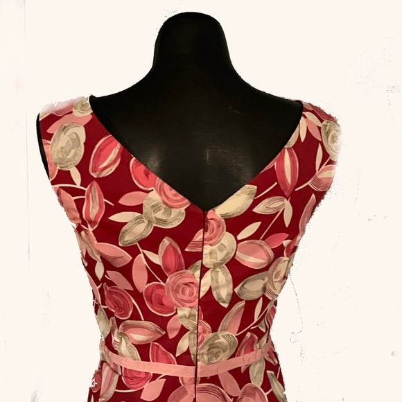 JG Hook 50s Redux  Versatile &  Cool Cotton Party Dress Dinner Dress NWOT 8P - Picture 4 of 7